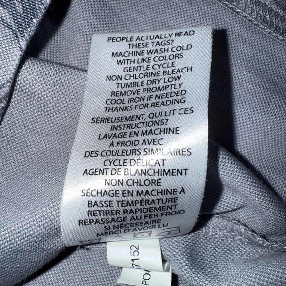 Travis Mathew Palm Leaf Performance Golf Polo Shirt Gray Men’s XL Stretch - Picture 9 of 10